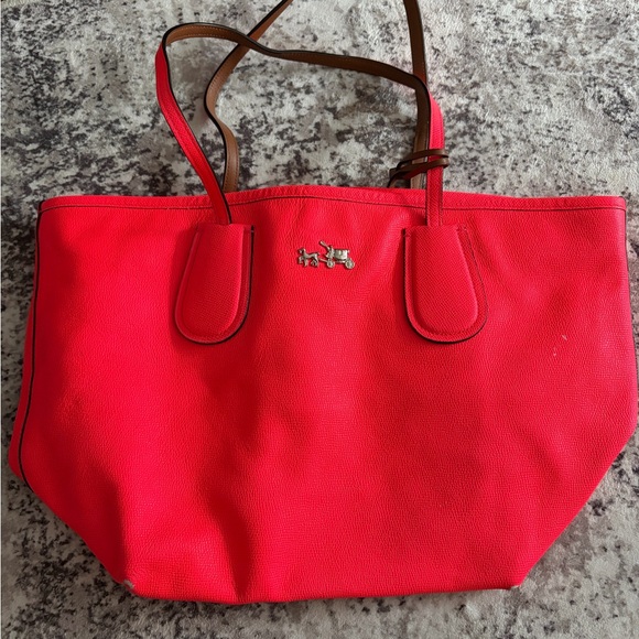 Coach Handbags - Coach Neon Pink Tote